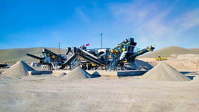 Fabo FULLSTAR 90 Crushing, Washing And Screening Plant Fabo FULLSTAR 90 Crushing, Washing And Screening Plant