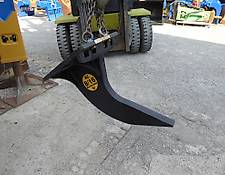 Trevi - Reiß-Zahn/ Aufreiß-Zahn RZ 8/16 - Aufnahme Adapter zum Schrauben - Bagger: 8t-16t - Gebohrt für: Indeco I-1200 & Trevi PMG 10 - mit fester Zahnspitze - Nutzlänge ca. 750 mm
