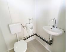 MOBAZON Sanitärcontainer / Toilettencontainer / WC Container